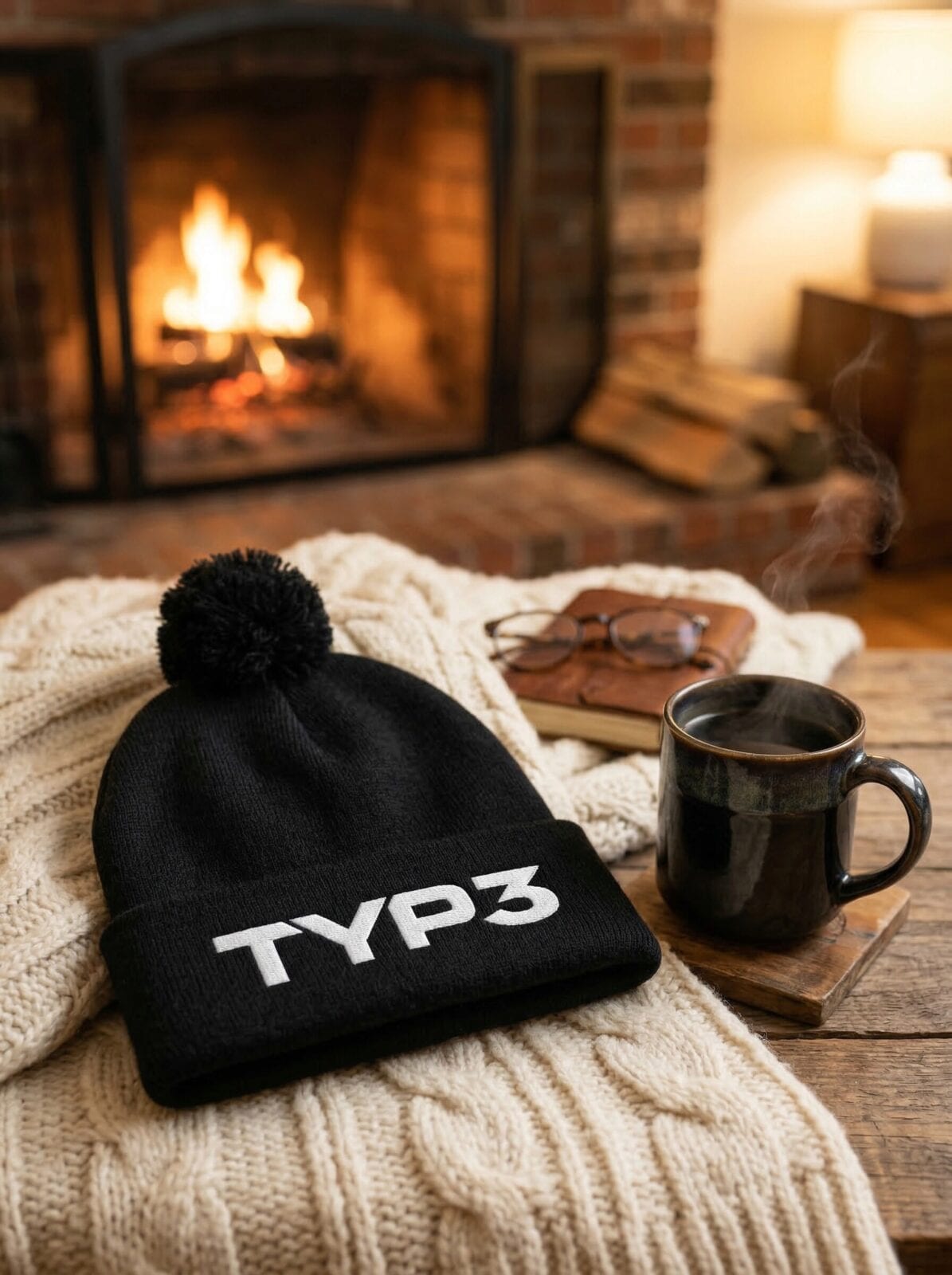 Pom-Pom Beanie — image 2