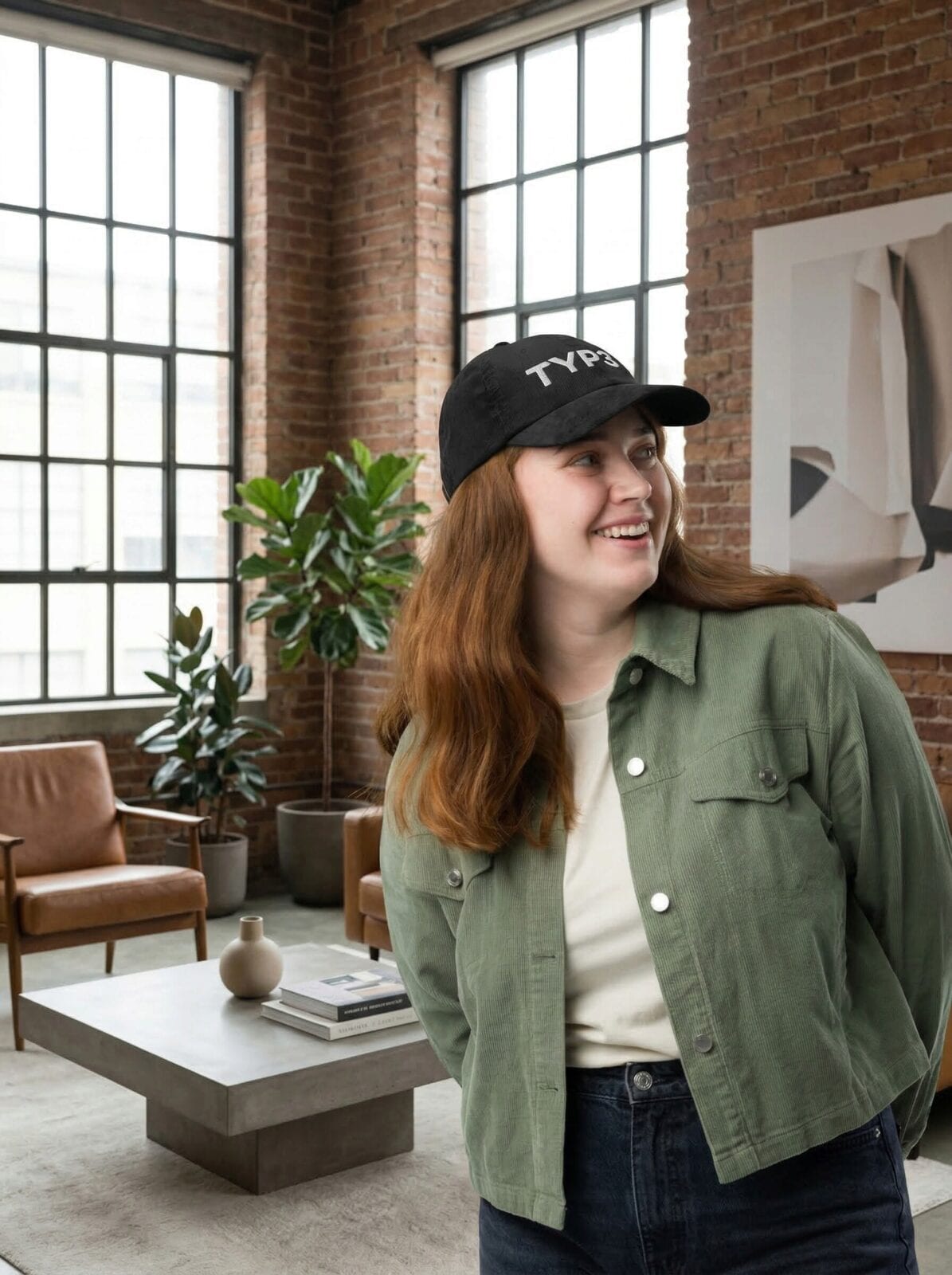 Vintage corduroy cap — image 3