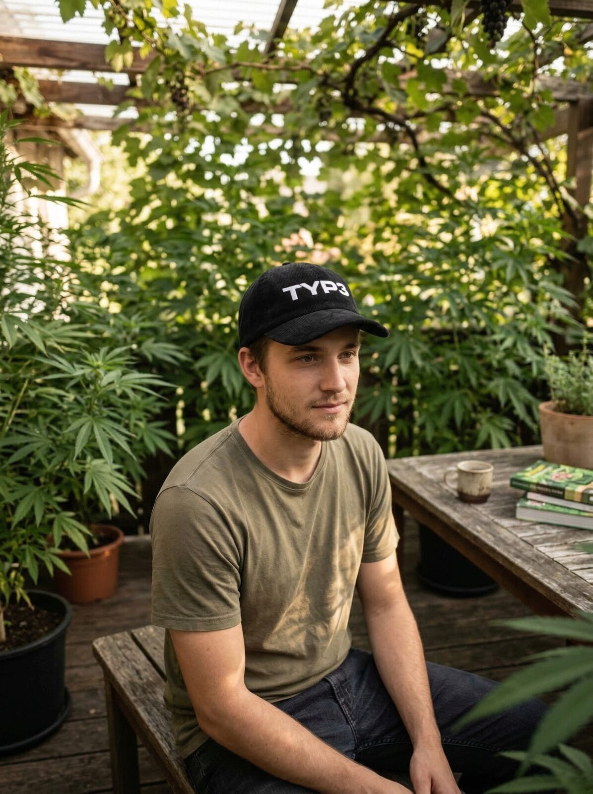 Vintage corduroy cap — image 4
